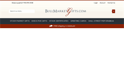 Desktop Screenshot of bullmarketgifts.com